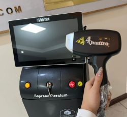 دستگاه لیزر مو زائد تیتانیوم دایود پزشکی
