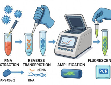 استفاده از دستگاه PCR در تشخیص مولکولی ویروس‌ها