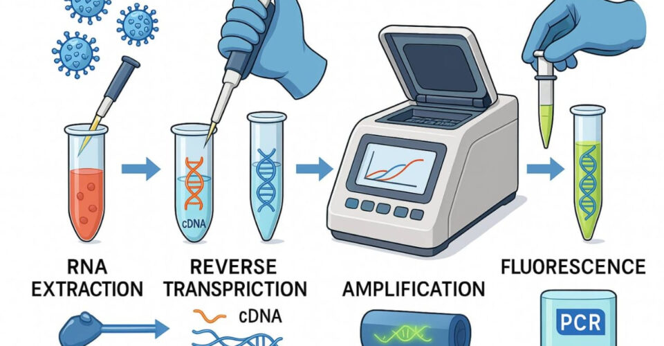 استفاده از دستگاه PCR در تشخیص مولکولی ویروس‌ها